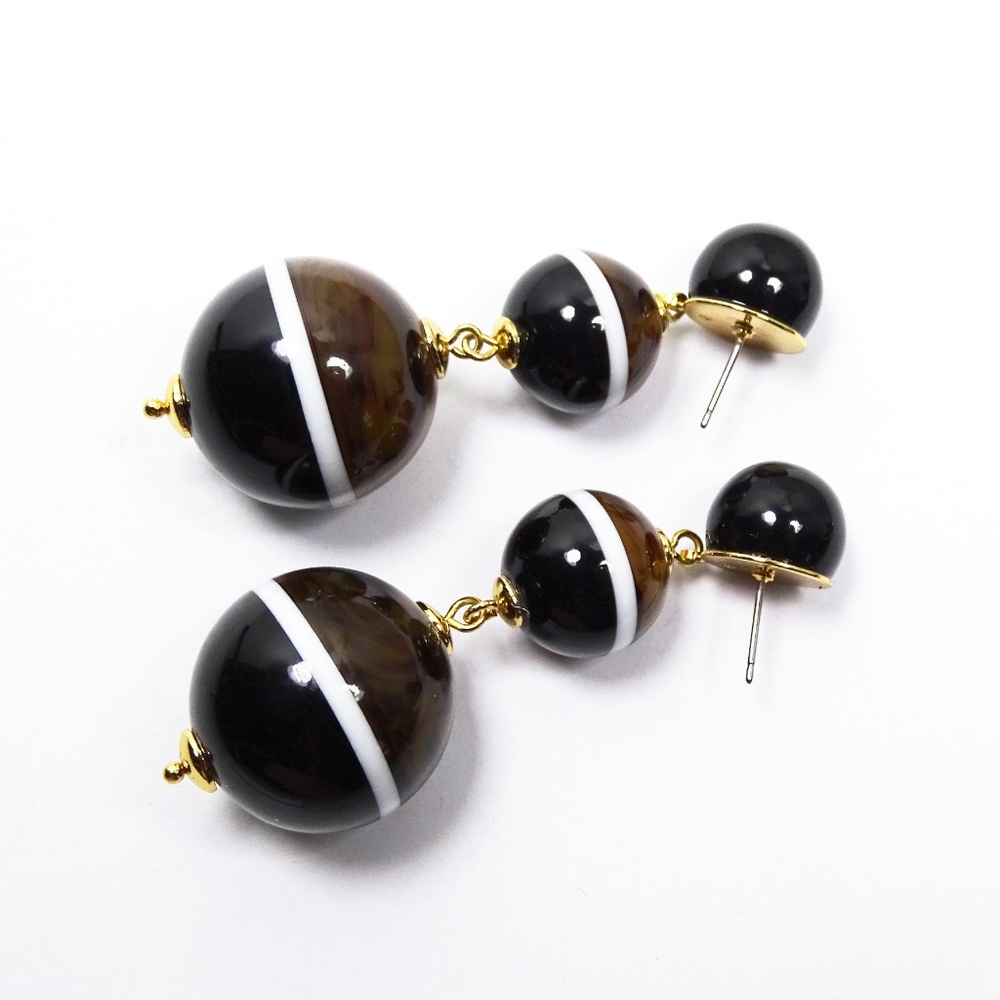 KATE SPADE In A Flash Drop Earrings in Brown